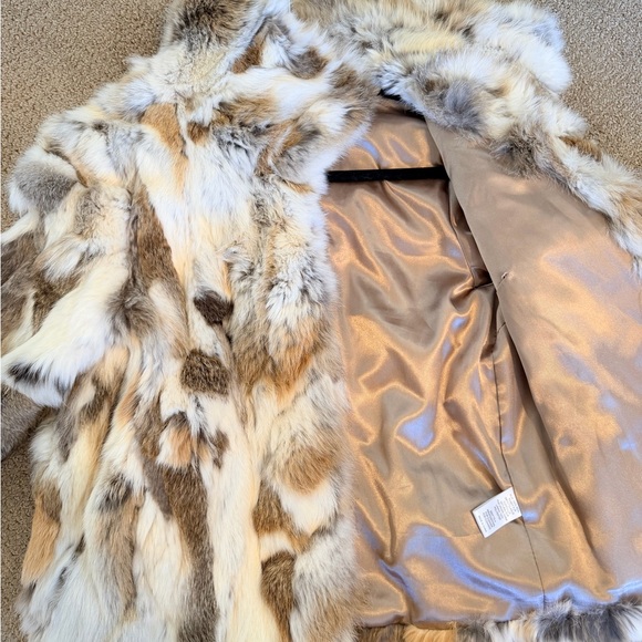 Vintage Alberto Makali Fur Patchwork Jacket with Pockets - Picture 11 of 14